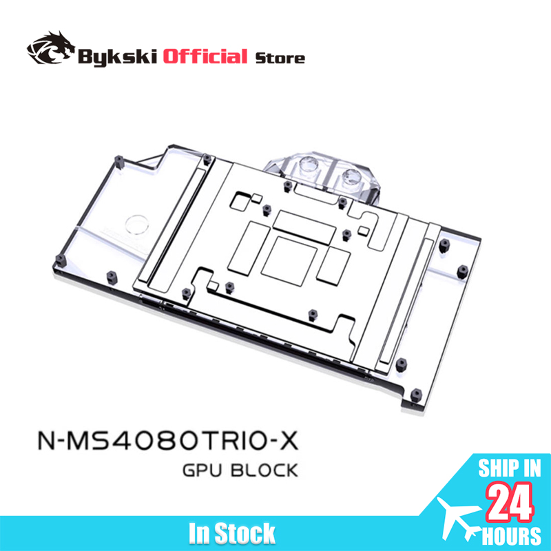 Rtx 4080 Water Cooling Block - Bykski GPU-blok voor MSI RTX 4080