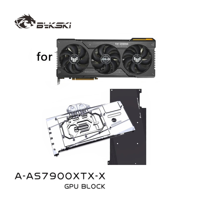 Rx 7900 Xt 20Gb - Bykski waterkoeler voor ASUS TUF Radeon