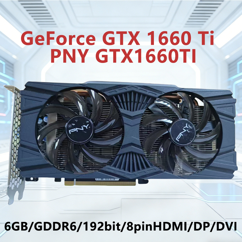 PNY GeForce GTX 1660 Ti 6GB GD - Rtx 3090 24Gb Gddr6X recensie en prijs