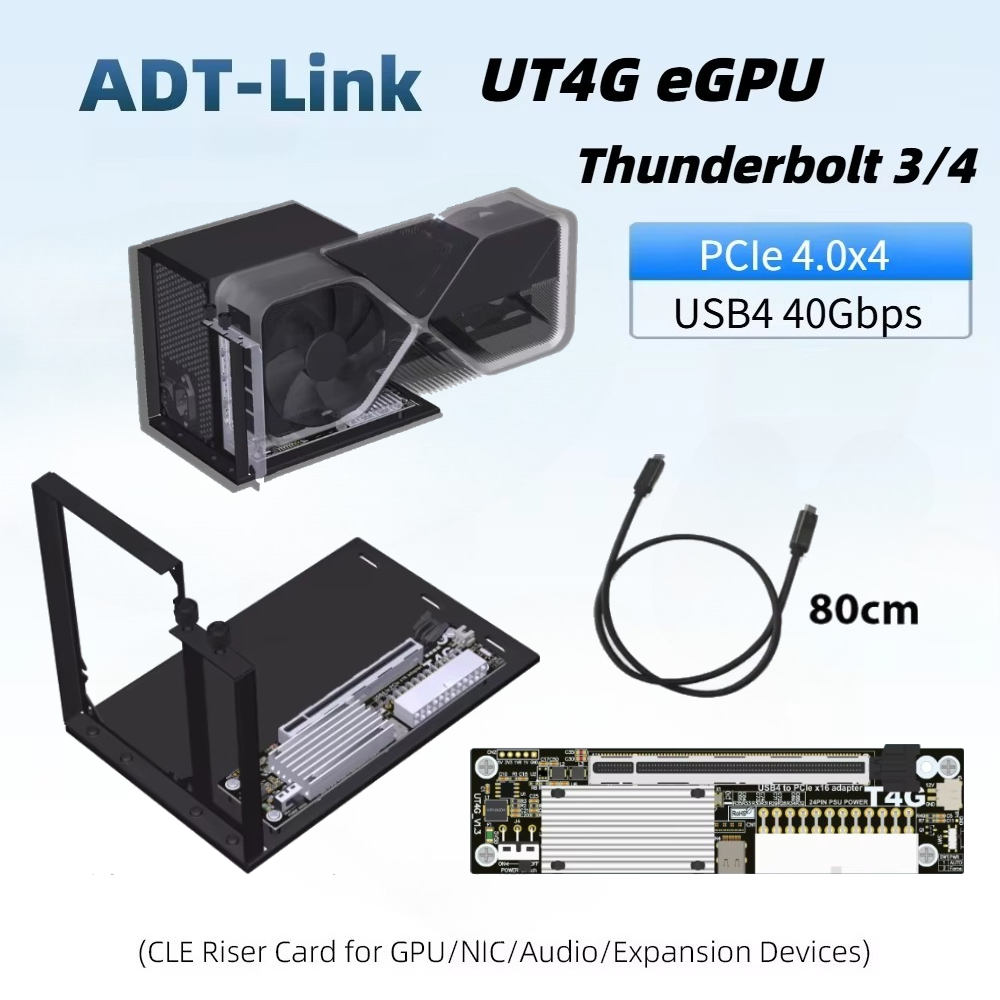 UT4G externe grafische kaart-d - Gpu External Dock Egpu Thunderbolt 4 recensie en prijs
