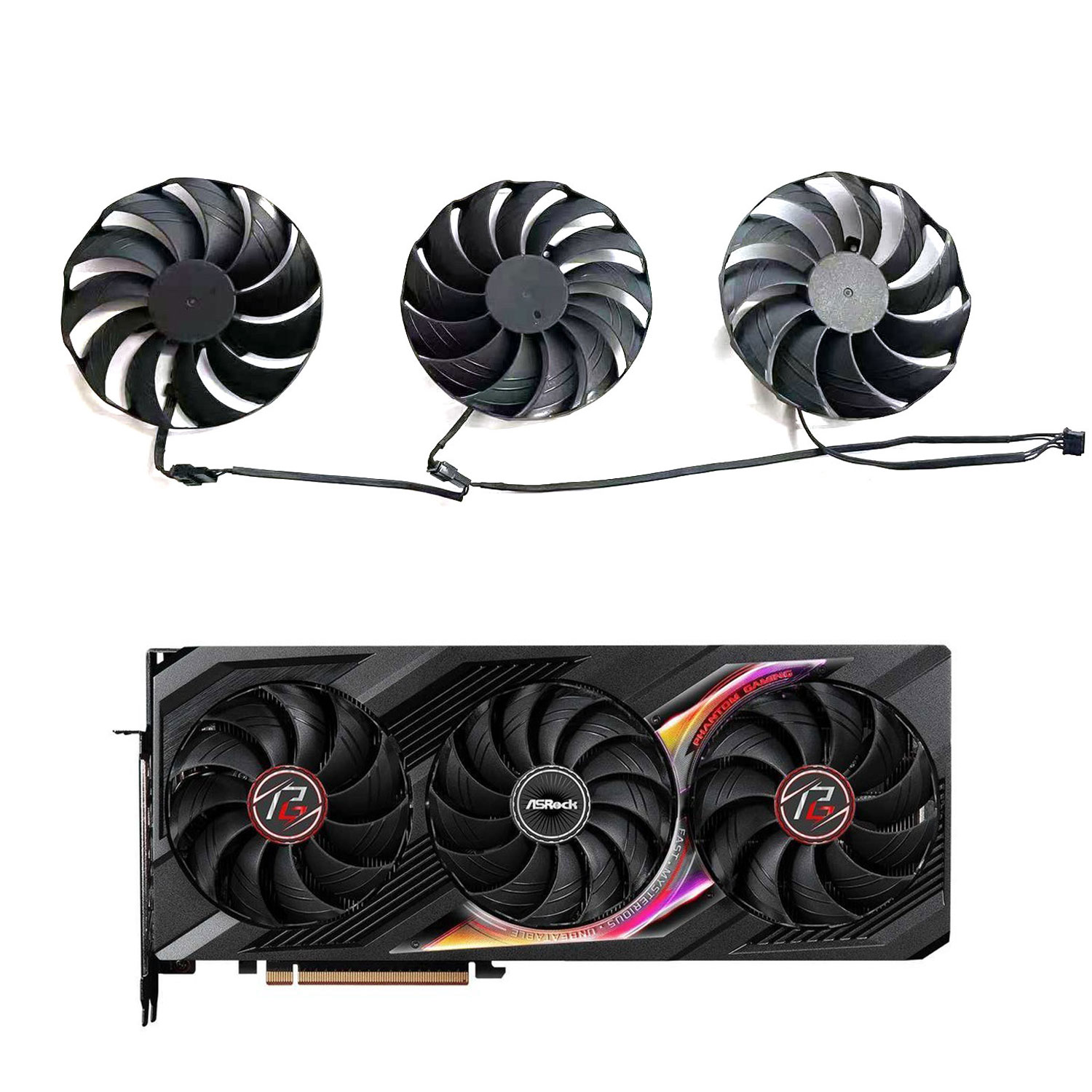 Vervangende ventilator voor As - Rx 7800 Xt 16Gb recensie en prijs