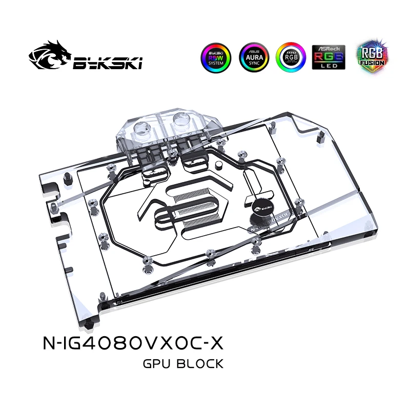 Bykski N-IG4080VXOC-X waterblo - Rtx 4080 Water Cooling Block recensie en prijs